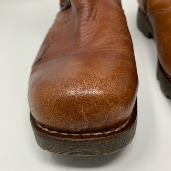 Bullboxer Brown Leather Buckle Boots - Picture 3 of 8